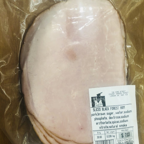 SLICED BLACK FOREST HAM per lb