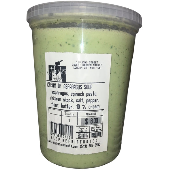 CREAM OF ASPARAGUS SOUP