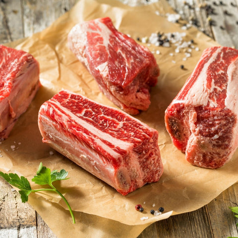 ORGANIC SHORT RIBS per lb